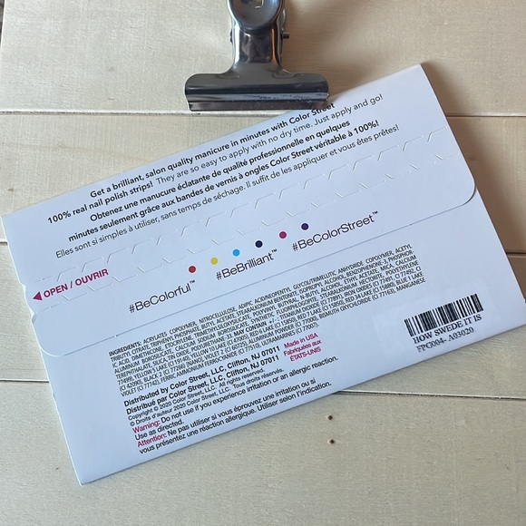 Color Street Pedicure - How Swede It Is - Picture 2 of 4